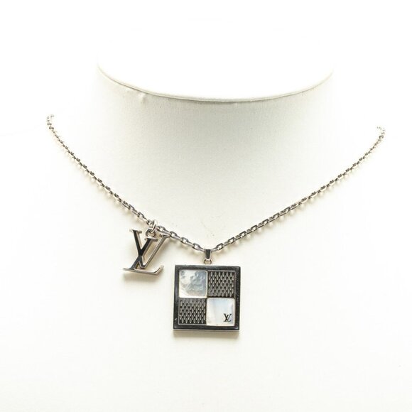 LOUIS VUITTON Silver Necklace - Picture 7 of 7